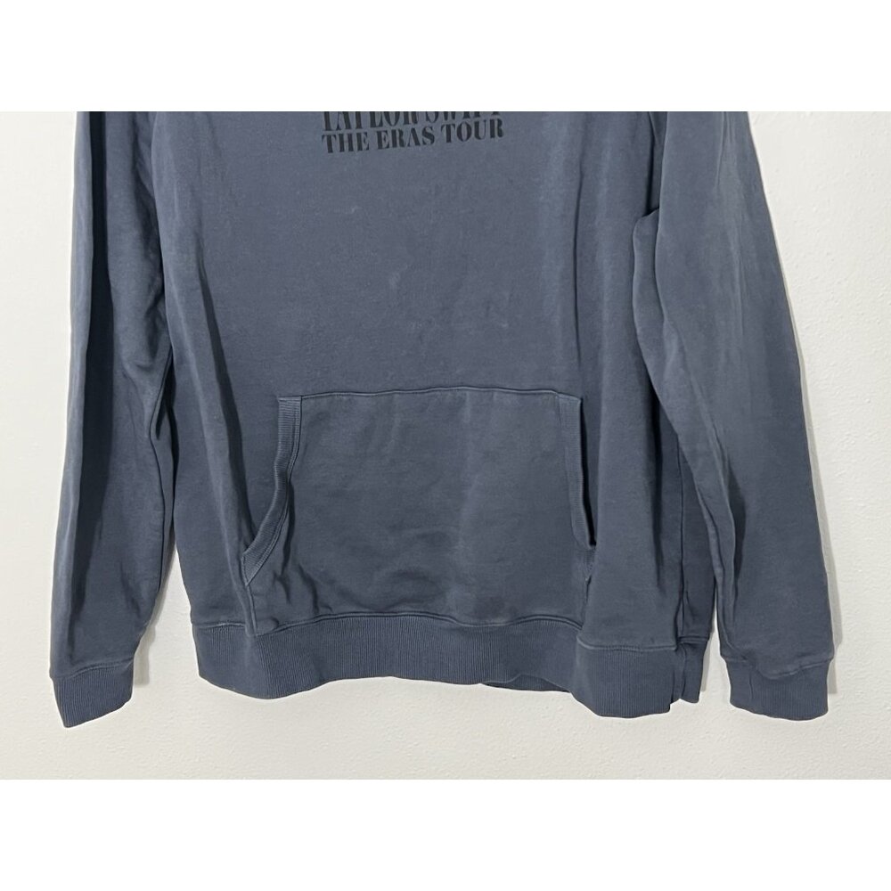 Taylor Swift Eras Tour Dark Gray Blue Sweatshirt Size Large 2023 2024 Pockets - Picture 4 of 15